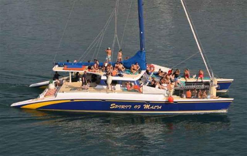 spirit of malta catamaran